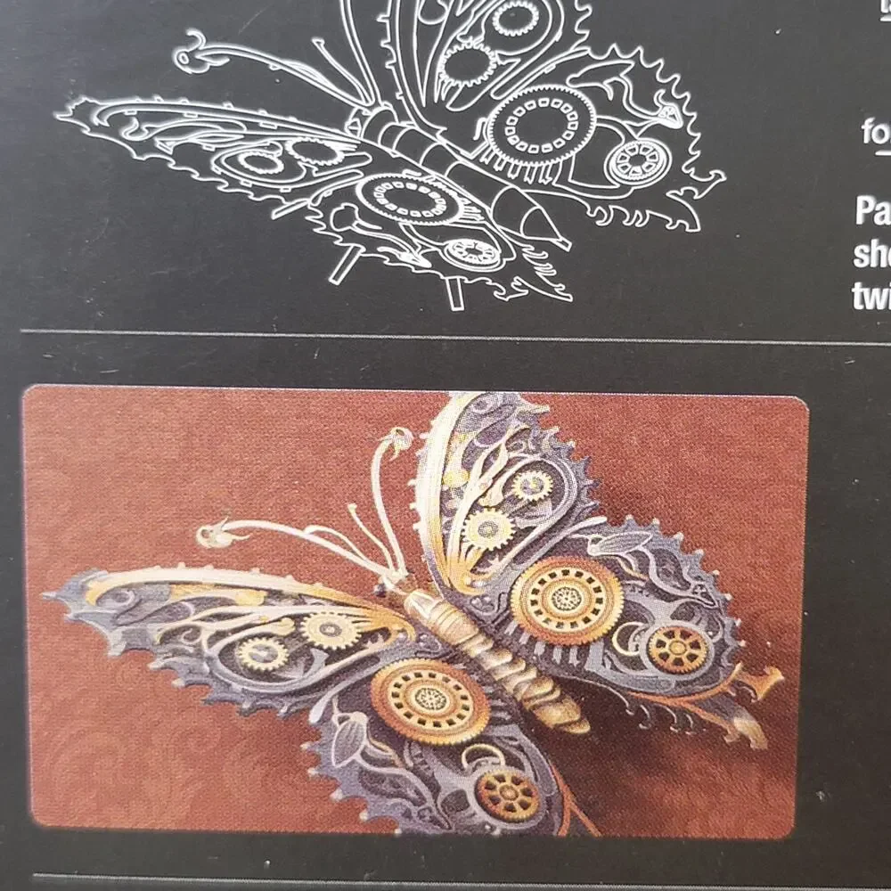 Metal Earth Steampunk Butterfly - NEW / SEALED